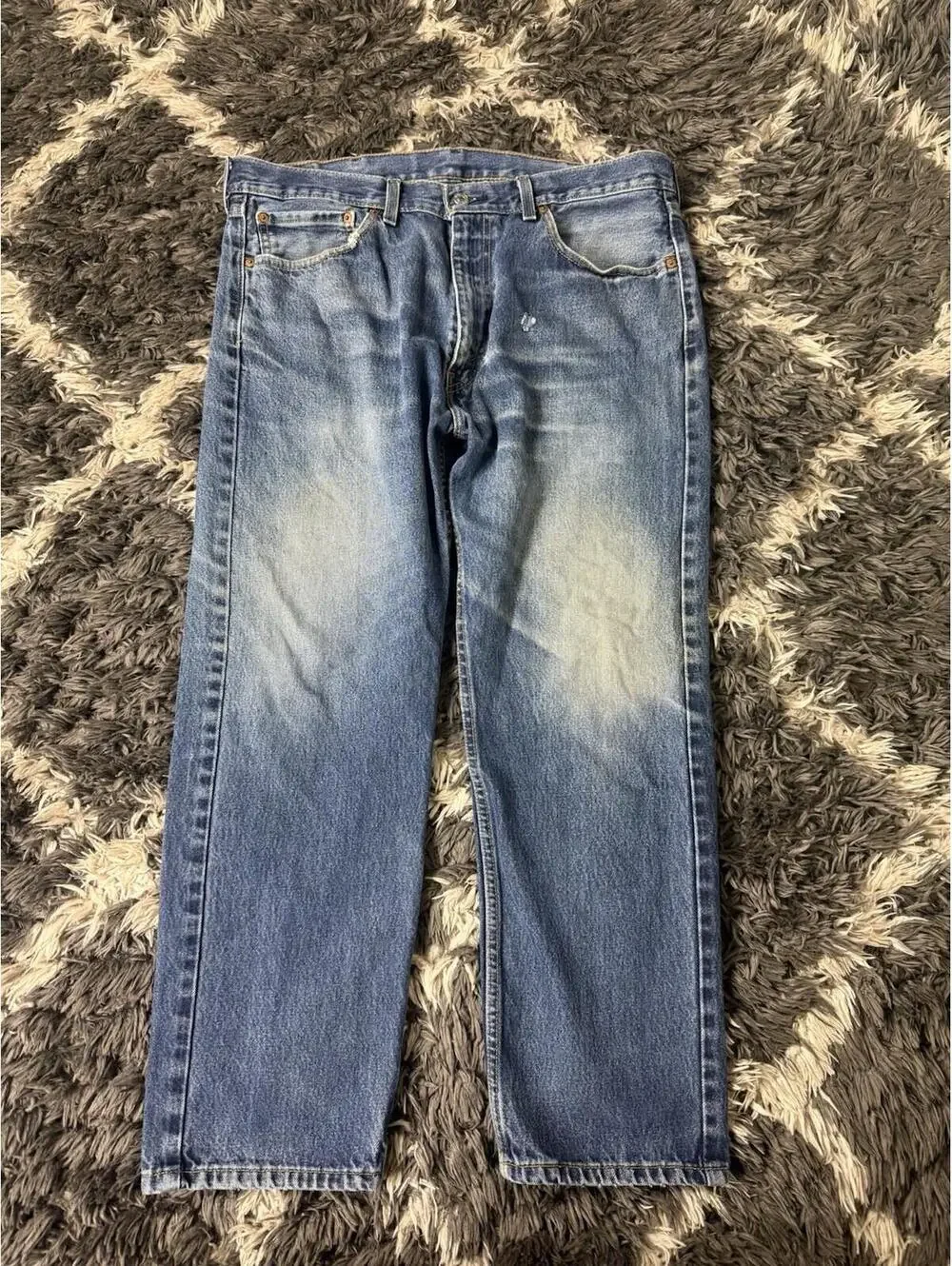 Vintage Levi’s 505 Jeans Men’s 38x29 Straight Leg Blue Denim